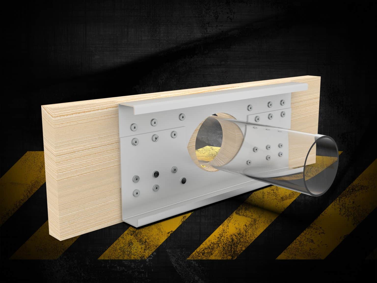 Joist Repair Hole Reinforcer 2810HR By Metwood Metwood Building Solutions