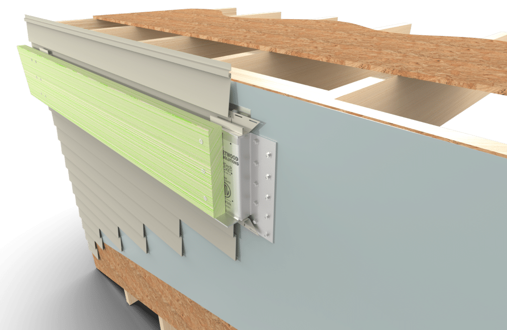 Deck Ledger Siding MTWDeck Bracket Metwood Building Solutions
